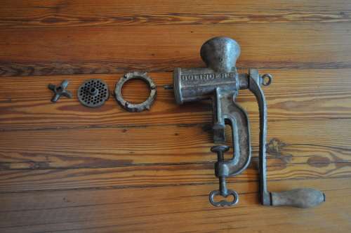 Vintage Husqvarna N0 5 Meat Grinder