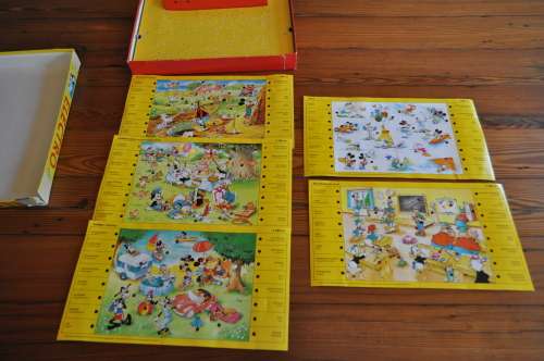 Vintage Electro Comic Matching Game (incomplete)