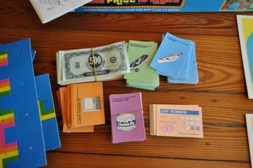 Vintage The Price Is Right Game (incomplete)