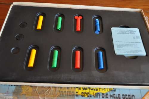 Vintage Geo-Tactics South Africa Board Game (incomplete)