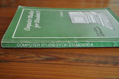 Vintage Computer Studies For Standard 8 Book