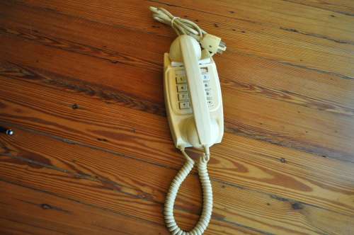Vintage 80s Push Button Telephone