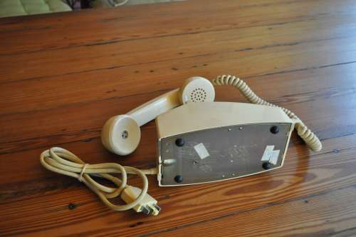 Vintage 80s Push Button Telephone