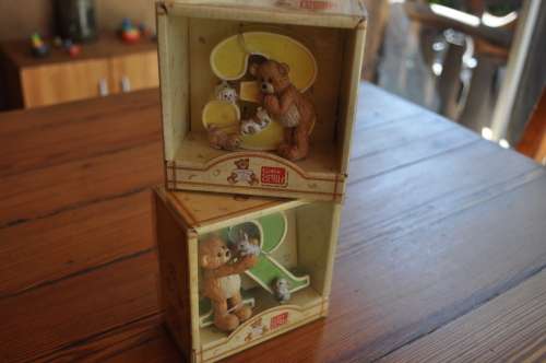 Figurines By Gund Letter R and Number 3