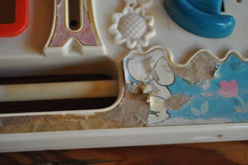 Vintage Blue-Box Kids Activity Centre
