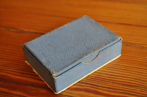 Vintage The Orient Jewelry Co Empty Jewelry Box