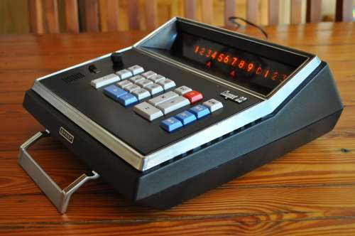 Vintage Sharp Compet CS-22A Calculator