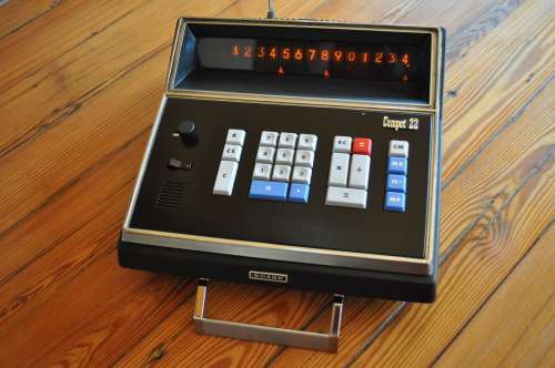 Vintage Sharp Compet CS-22A Calculator