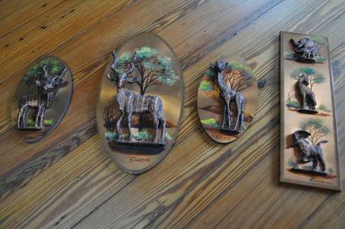 Vintage Gastone 3d Copper Art