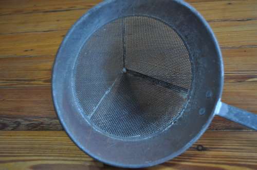 Vintage Large Cone Strainer