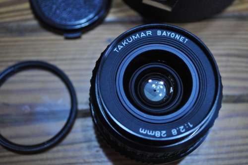 Takumar Bayonet Wide Angle Lens 28mm F1:2.8