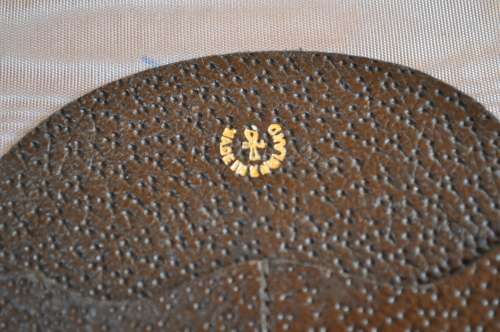 Vintage Leather Document Holder Made In England