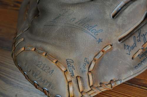 Vintage Wilson Fred Lynn Baseball Glove