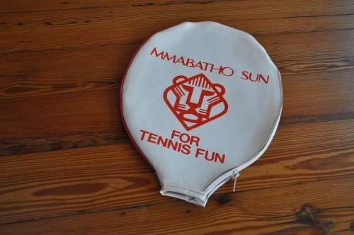 Vintage MMabatho Sun Tennis Racket Sleeve