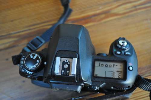 Nikon Camera F80 35mm SLR Body For Parts Or Repair