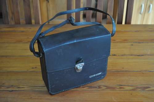 Vintage Chinon Movie Camera In Case With Manuals