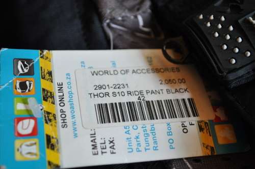 Thor S10 Motorcycle Pants (size 42)