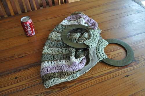 Hang Ten Ladies Straw Hand Bag