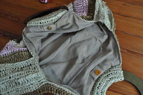 Hang Ten Ladies Straw Hand Bag