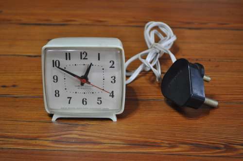 Vintage Westclox Electric Alarm Clock (made in Canada)