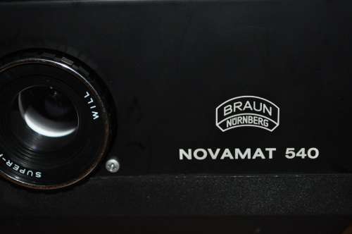 Vintage Braun Novamat 50 Slide Projector