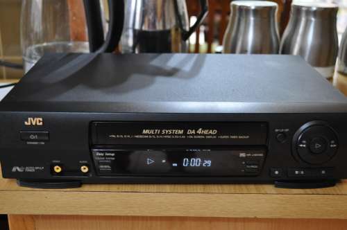 JVC VHS Video Cassette Recorder With Remote