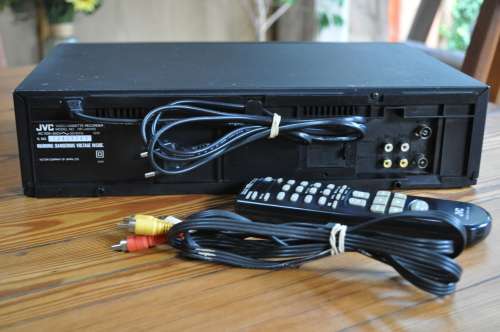 JVC VHS Video Cassette Recorder With Remote