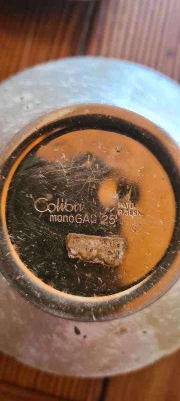Vintage Colibri Monogas 25 Table Lighter