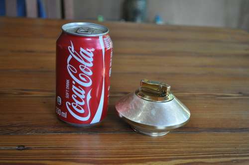 Vintage Colibri Monogas 25 Table Lighter