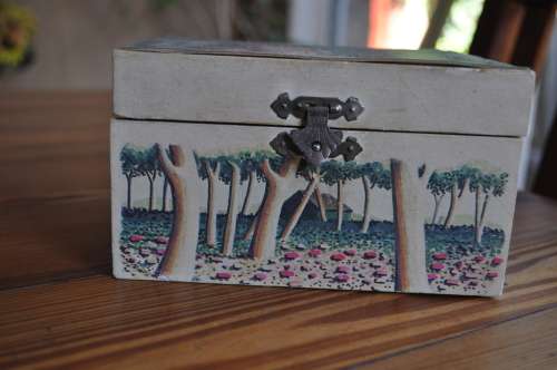 Vintage Dancing Ballerina Music Box