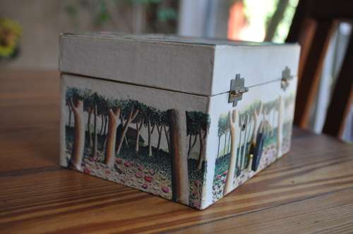 Vintage Dancing Ballerina Music Box