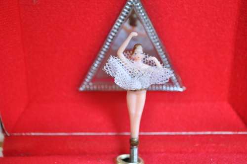 Vintage Dancing Ballerina Music Box