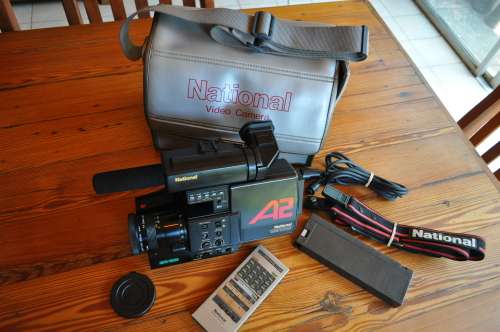 Vintage National A2 Video Camera (not tested selling as is)