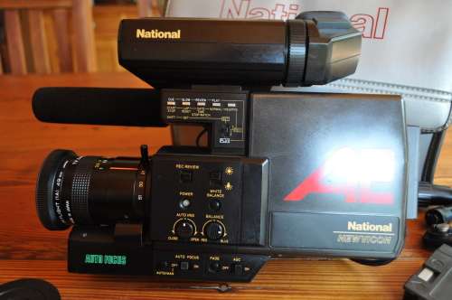Vintage National A2 Video Camera (not tested selling as is)