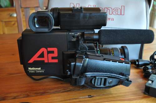 Vintage National A2 Video Camera (not tested selling as is)