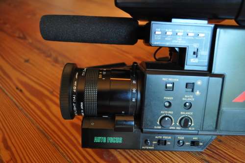 Vintage National A2 Video Camera (not tested selling as is)