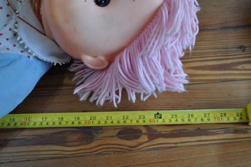 Vintage 1980s Ice Cream Doll With Cone (size large)