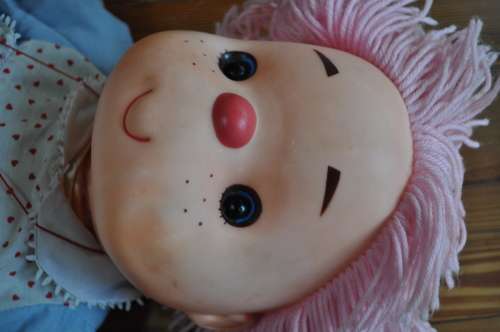 Vintage 1980s Ice Cream Doll With Cone (size large)