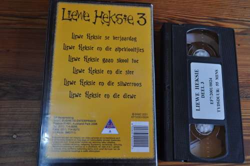 Liewe Heksie 3 VHS Cassette  Collectors Item