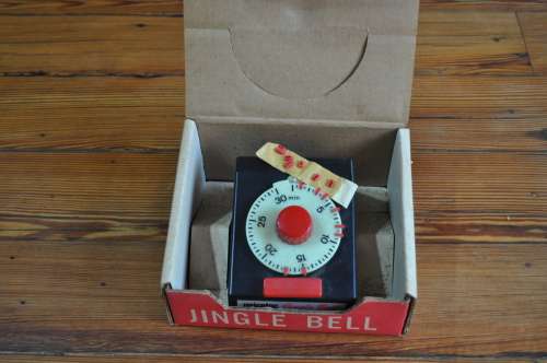 Vintage Unicolor Jingle Bell Program Darkroom Timer