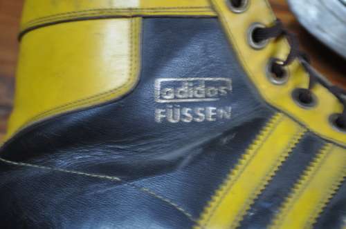Vintage Adidas Fussen Hockey Ice Skates