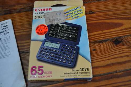 Vintage Canon Intelligent Organizer