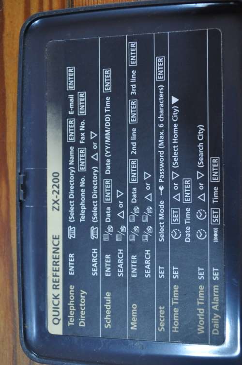 Vintage Canon Intelligent Organizer