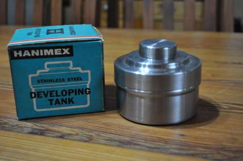 Hanimex Stainless Steel Developing Tank