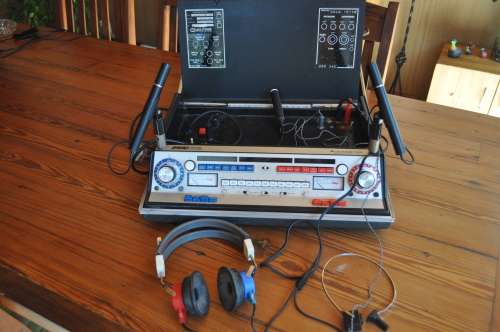 Vintage Qualitone Audiometer (selling as is)