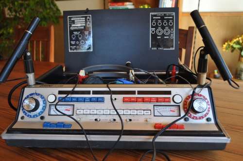 Vintage Qualitone Audiometer (selling as is)