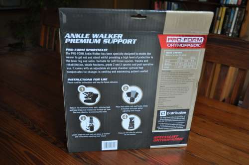 Pro-Form Ankle Medical Moonboot Size Medium
