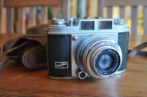 Vintage Baldina 35mm Film Camera For Display