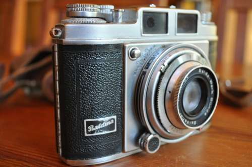 Vintage Baldina 35mm Film Camera For Display