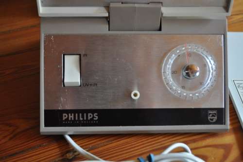 Vintage Phillips UV and Heat Lamp